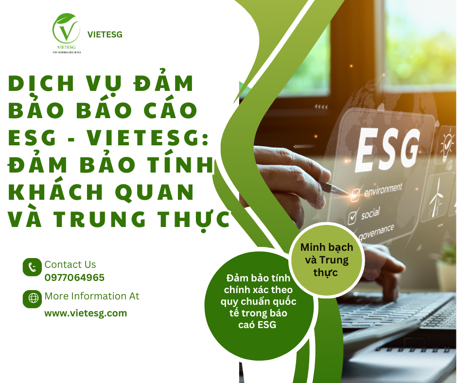 Dịch Vụ Đảm Bảo Báo Cáo ESG của VietESG: Đảm Bảo Tính Khách Quan và Trung Thực