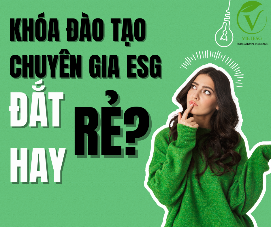 Khóa Đào Tạo Chuyên Gia ESG: Đắt hay Rẻ?