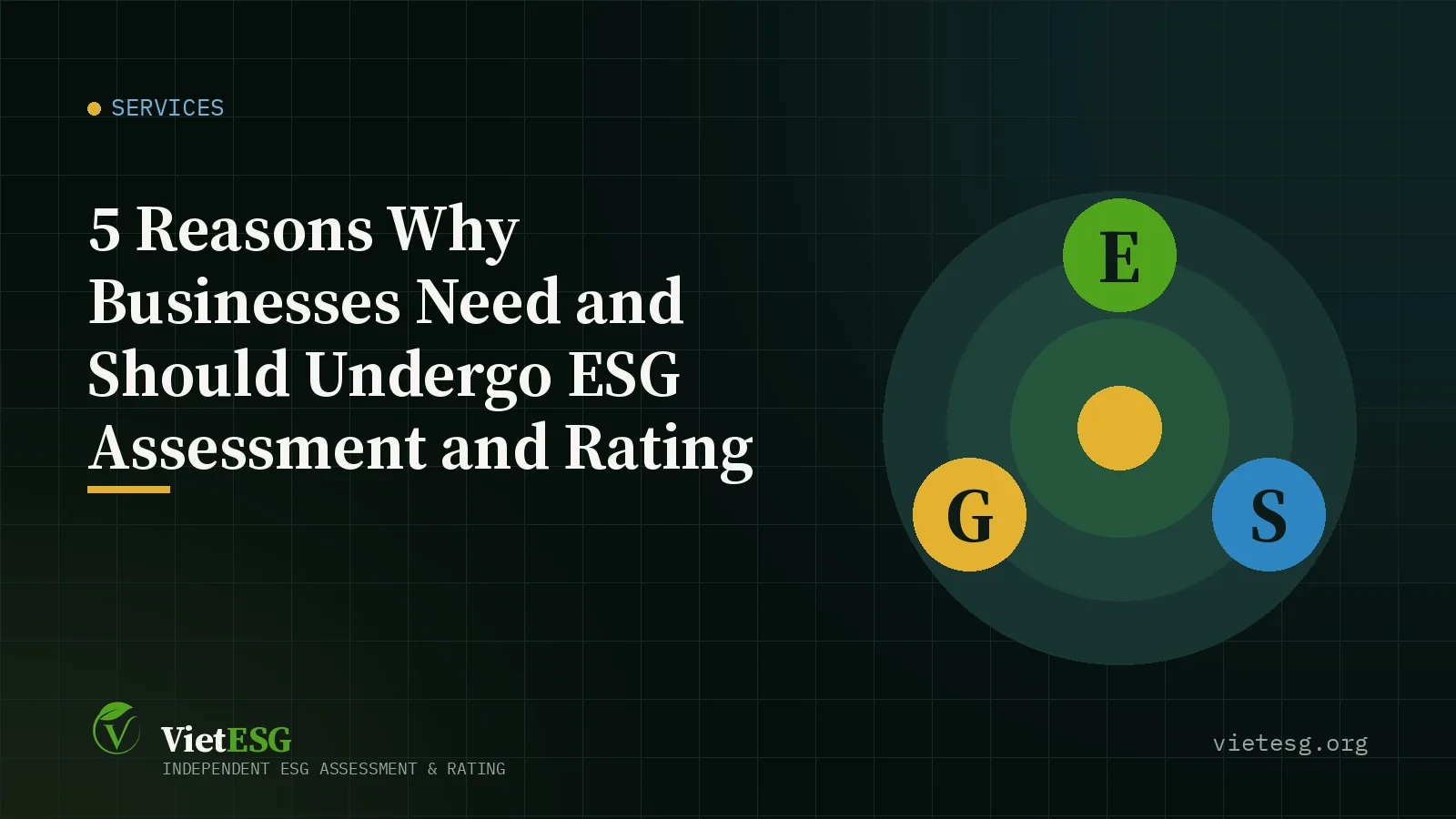5 REASONS WHY BUSINESSES NEED AND SHOULD UNDERGO ESG ASSESSMENT AND RATING