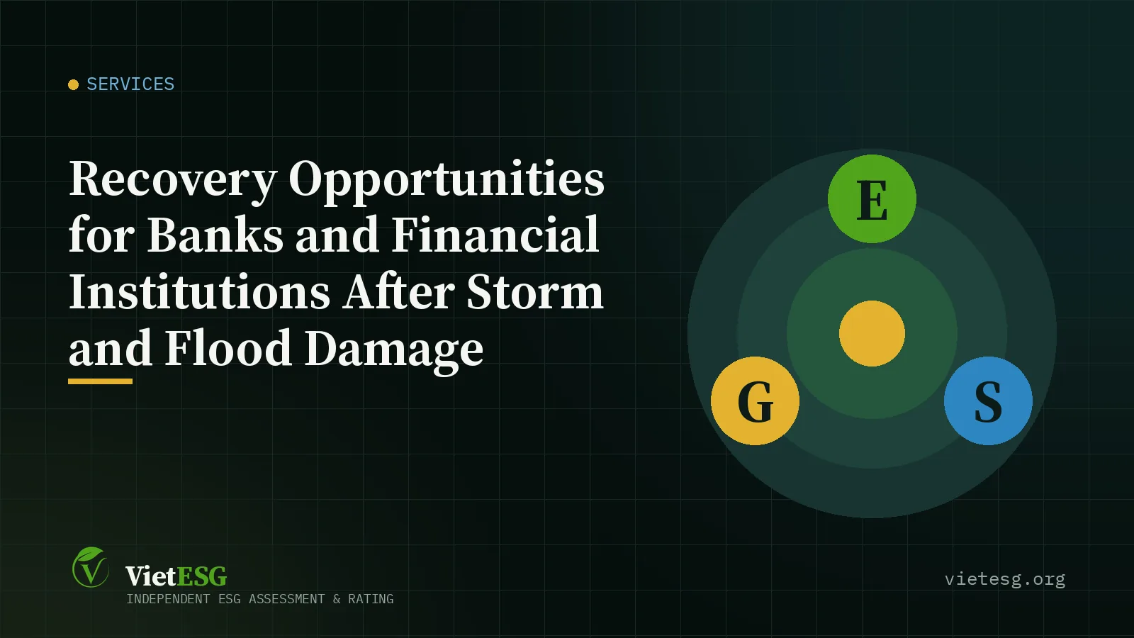RECOVERY OPPORTUNITIES FOR BANKS AND FINANCIAL INSTITUTIONS AFTER STORM AND FLOOD DAMAGE