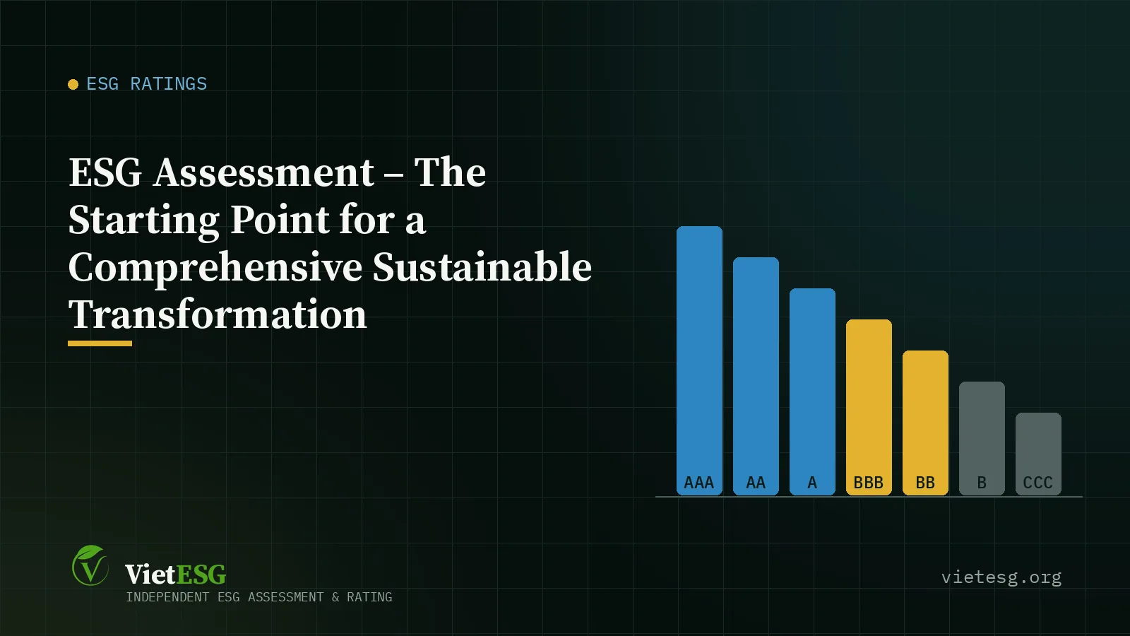 ESG ASSESSMENT – THE STARTING POINT FOR A COMPREHENSIVE SUSTAINABLE TRANSFORMATION