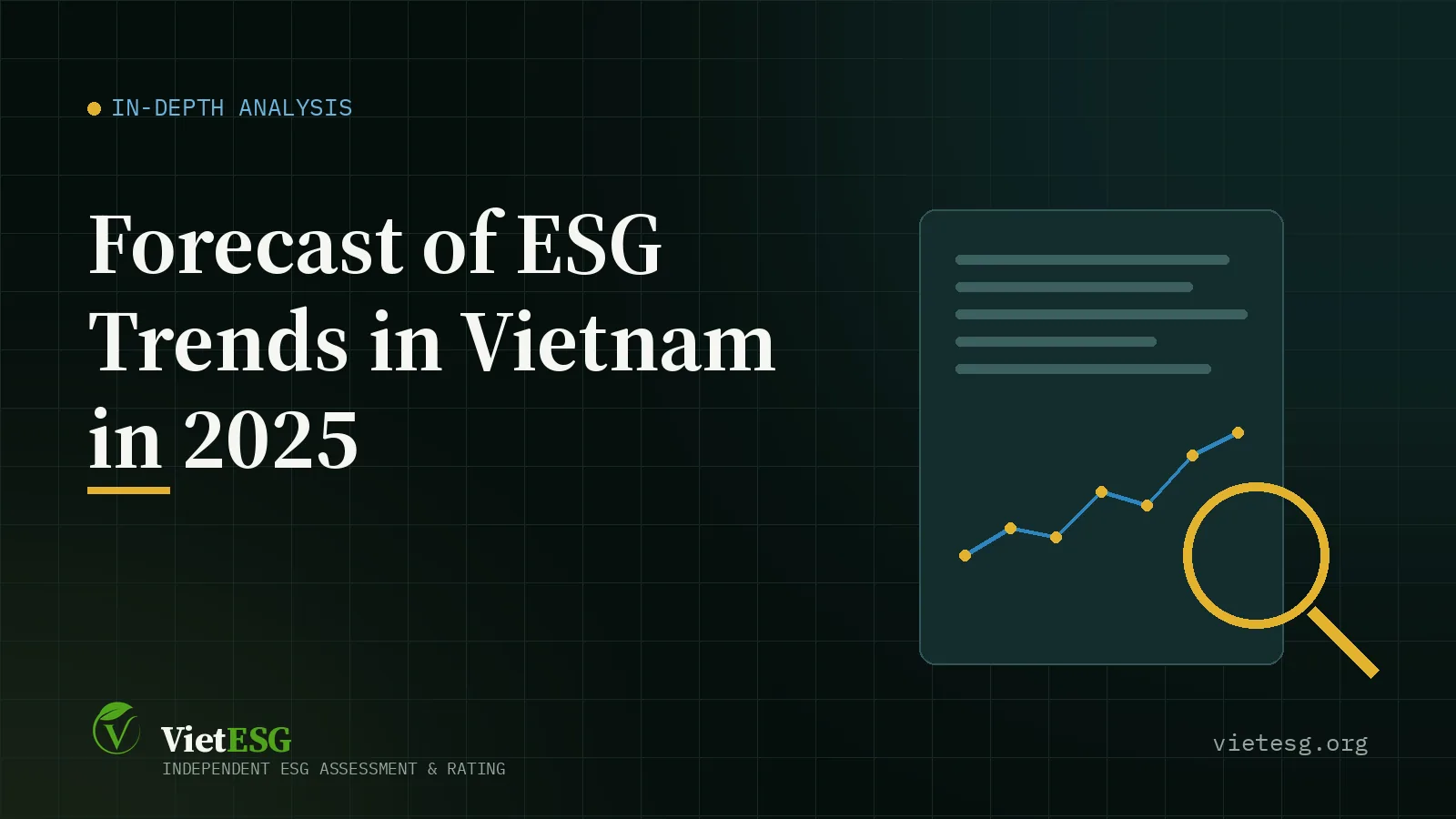 FORECAST OF ESG TRENDS IN VIETNAM IN 2025