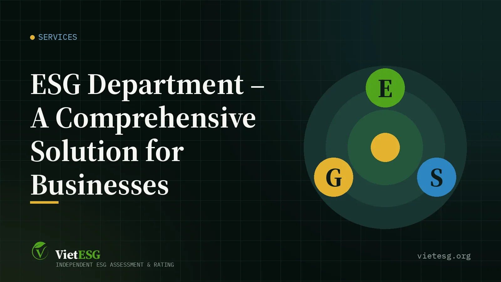 ESG Department – A Comprehensive Solution for Businesses
