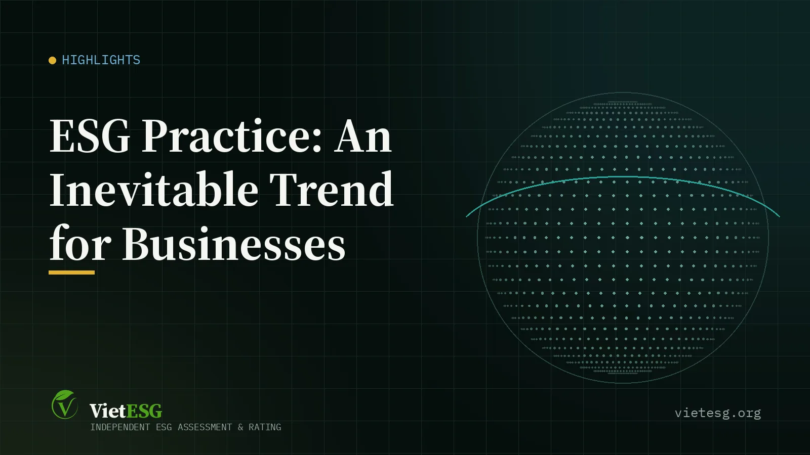 ESG Practice: An Inevitable Trend for Businesses