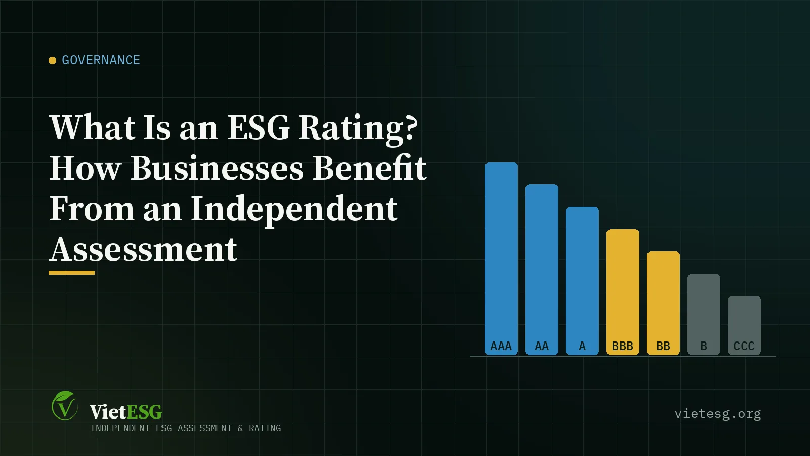 What Is an ESG Rating? How Businesses Benefit From an Independent Assessment