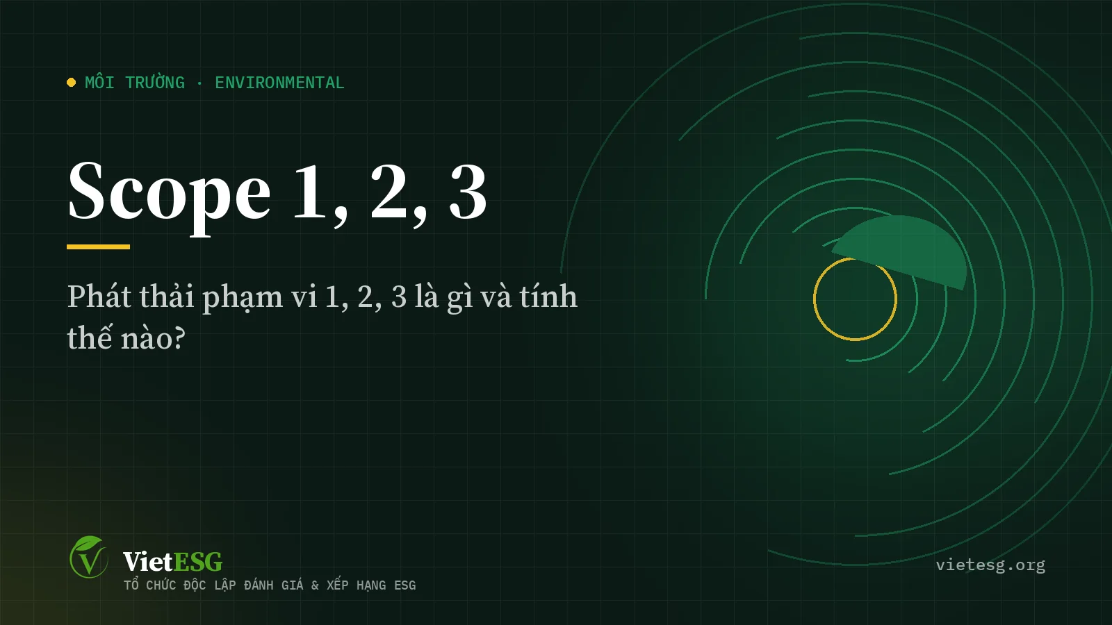 Scope 1, 2, 3 là gì? Cách phân loại và tính phát thải dễ hiểu cho doanh nghiệp