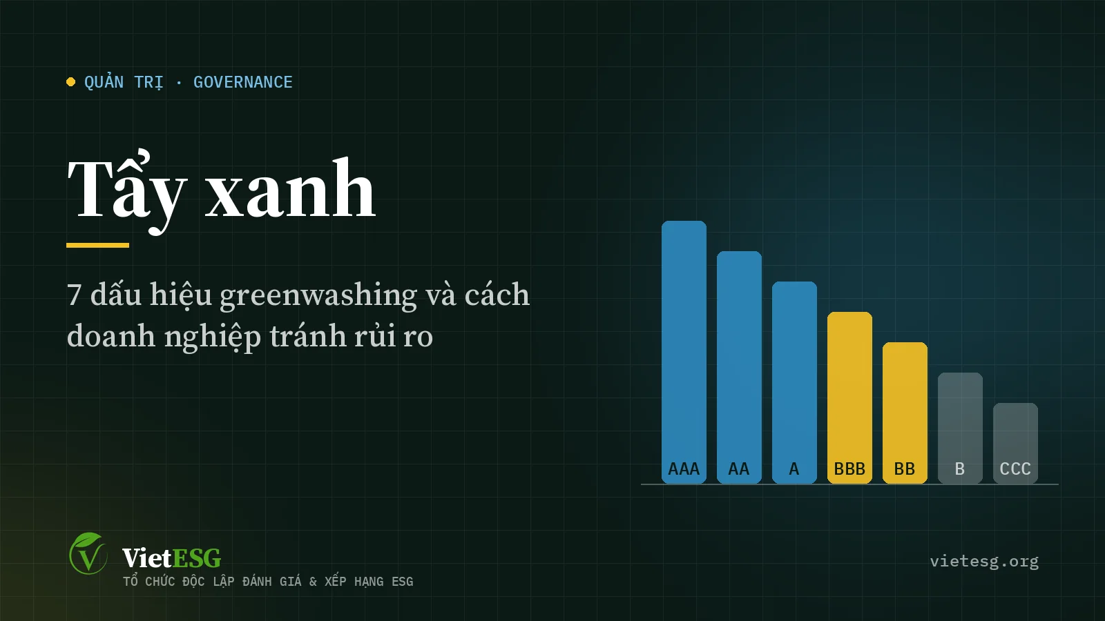Tẩy xanh (greenwashing) là gì? 7 dấu hiệu nhận biết và cách doanh nghiệp tránh rủi ro